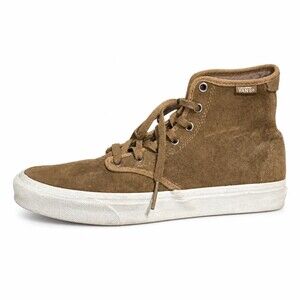 Vans Brown Suede High Top Sneakers